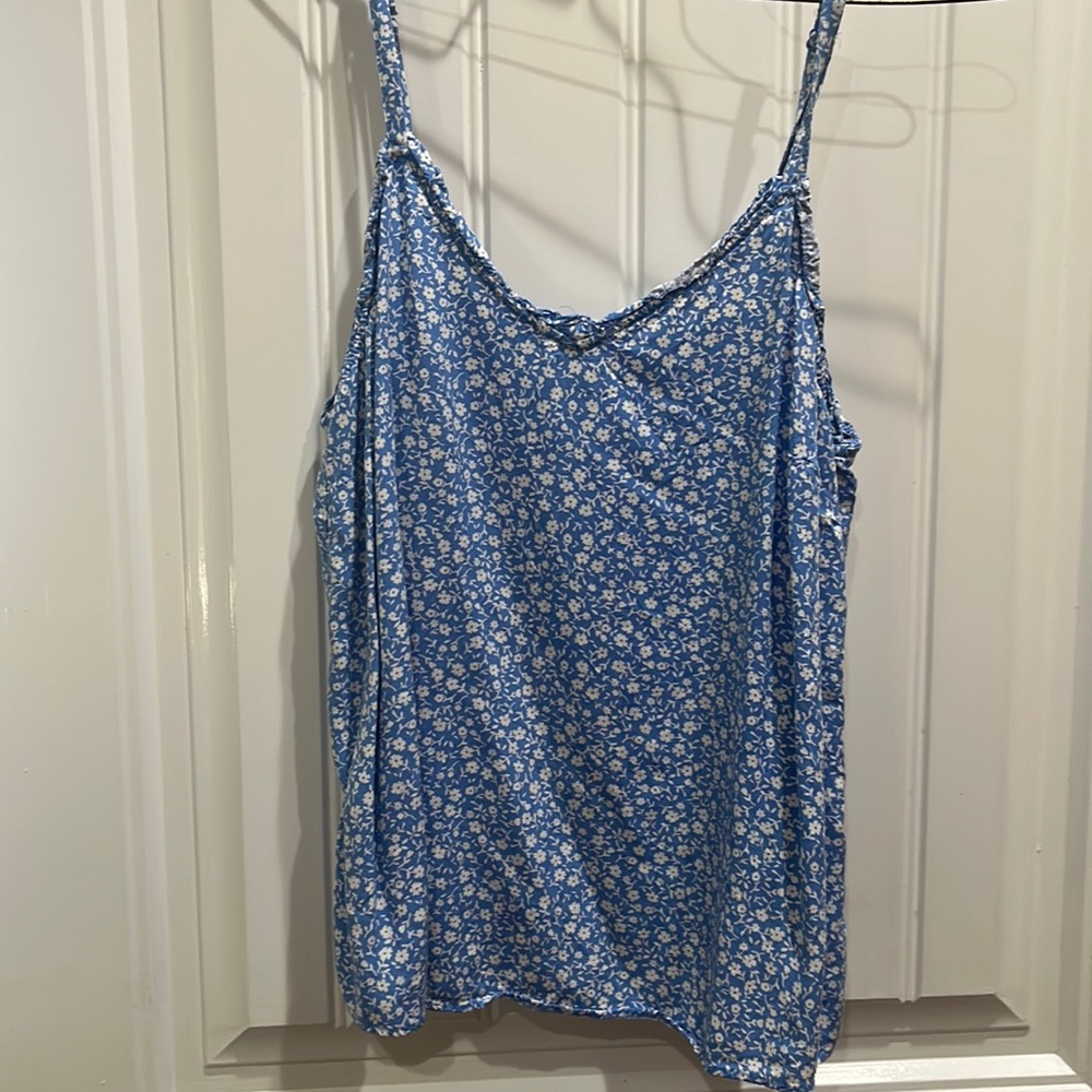 Old Navy, Blue, flower, small